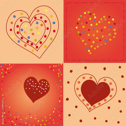 Cute Backgrounds  on Four Hearts Cute Backgrounds    Tasia12  19570413   See Portfolio