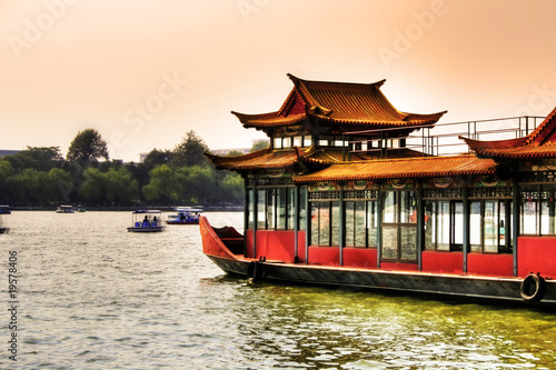 Photo: Beijing - Boat in Beihai Park Beijing - Boat in Beihai Park