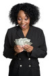 Surprised Money Woman