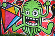 Graffiti wall