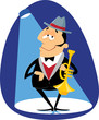 Jazz trumpeter