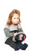 Little girl wants to be big