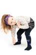 Little girl dancing