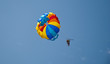 Colored parachute