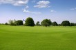 Green Golf grass landscape in Texas Green Golf grass landscape in Texas