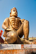 Great bronze Hanuman statue near Delhi, India. Great bronze Hanuman statue near Delhi, India.