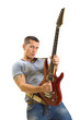 guitarist playing