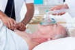 Foto: Doctors resuscitating a senior patient Doctors resuscitating a senior patient