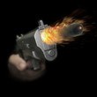 Firing a Handgun