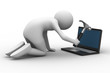 Computer technical service. Isolated 3D image Computer technical service. Isolated 3D image