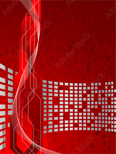 futuristic wallpaper. red futuristic background