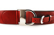 Red leather belt Red leather belt