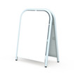 Blank sandwich board isolated on white