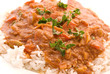Hühnchen Madras aus Reis