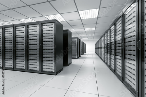 Illustration: Server room Server room