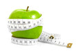 Green apples measured the meter, sports apples Green apples measured the meter, sports apples