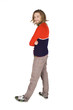young dreadlock man stand isolated young dreadlock man stand isolated