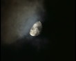 moon in clouds