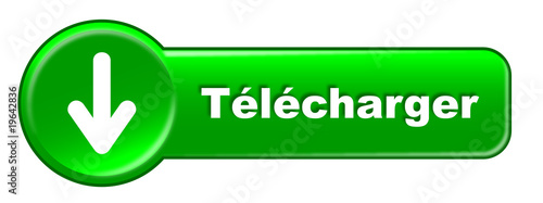 Bouton web "Télécharger" (gratuit ligne internet musique vidéo)