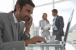 Photo: Technology in office Technology in office