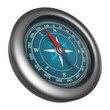 Silver compass Silver compass