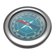 Silver compass Silver compass