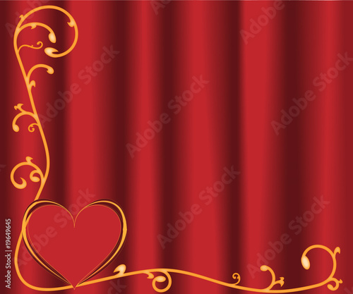Valentine velvet background