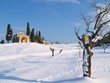 paysage hivernal dans les alpilles paysage hivernal dans les alpilles