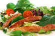 Salat mit Putenstreifen