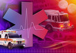 Medical Rescue Ambualnce Abstract Photo