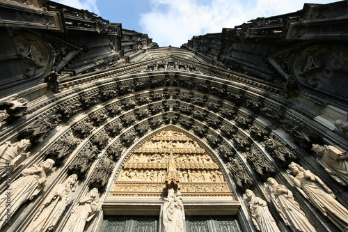 Cologne cathedral taken with fish eye lens Cologne cathedral taken with fish eye lens