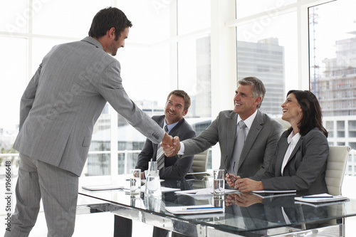 Photo: At a job interview At a job interview