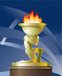 Prometheus carrying fire Prometheus carrying fire