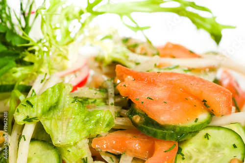 Photo: Vegetable salad Vegetable salad