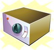 Illustration of a storage battery