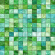 Shiny seamless green tiles texture Shiny seamless green tiles texture