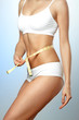 Fitness body with a tape