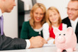 Family with consultant - finance and insurance