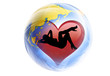 Illustration: Girl in the heart Girl in the heart