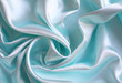 Smooth elegant blue silk as background