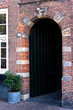 Old gate in small street
