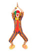 clown enfant debout sur pied