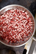 Roasted mix of sausages for soup