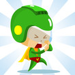 Kid play Superhero