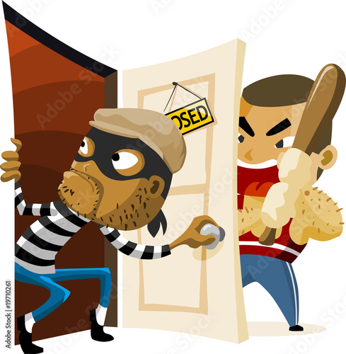 Vector: Criminal Thief Activity. Criminal Thief Activity.