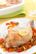 roast chicken with red and green peppers roast chicken with red and green peppers