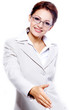 Portrait of a beautiful business woman