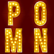 letters for signs with lamps letters for signs with lamps