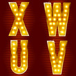 letters for signs with lamps