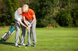 Foto: Golf Training auf dem Platz Golf Training auf dem Platz